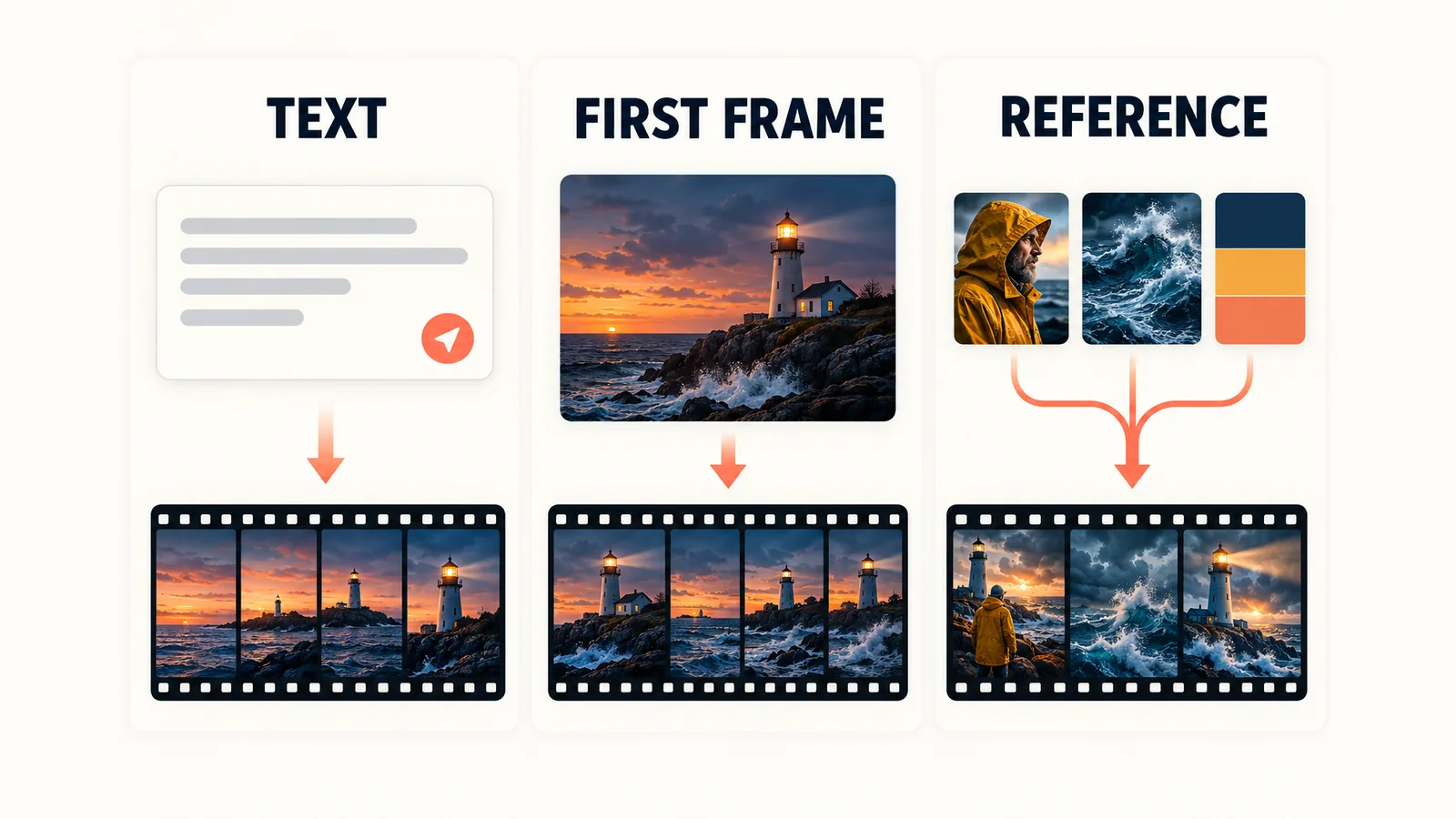 Text, First Frame, or Reference: Which AI Video Workflow Do You Need?