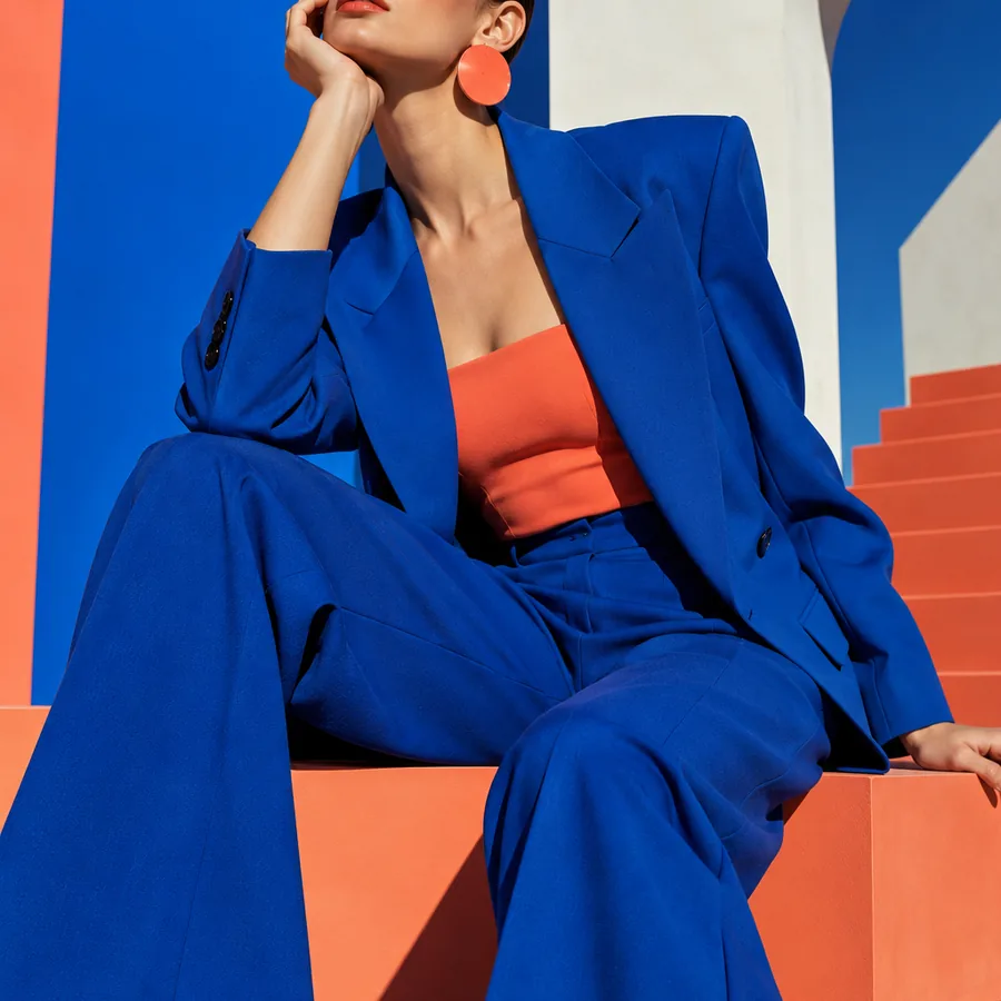 Geometric fashion editorial