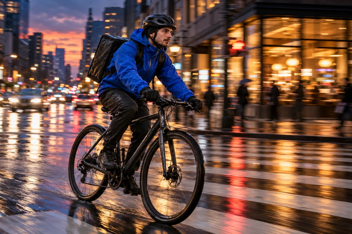 Cinematic blue hour