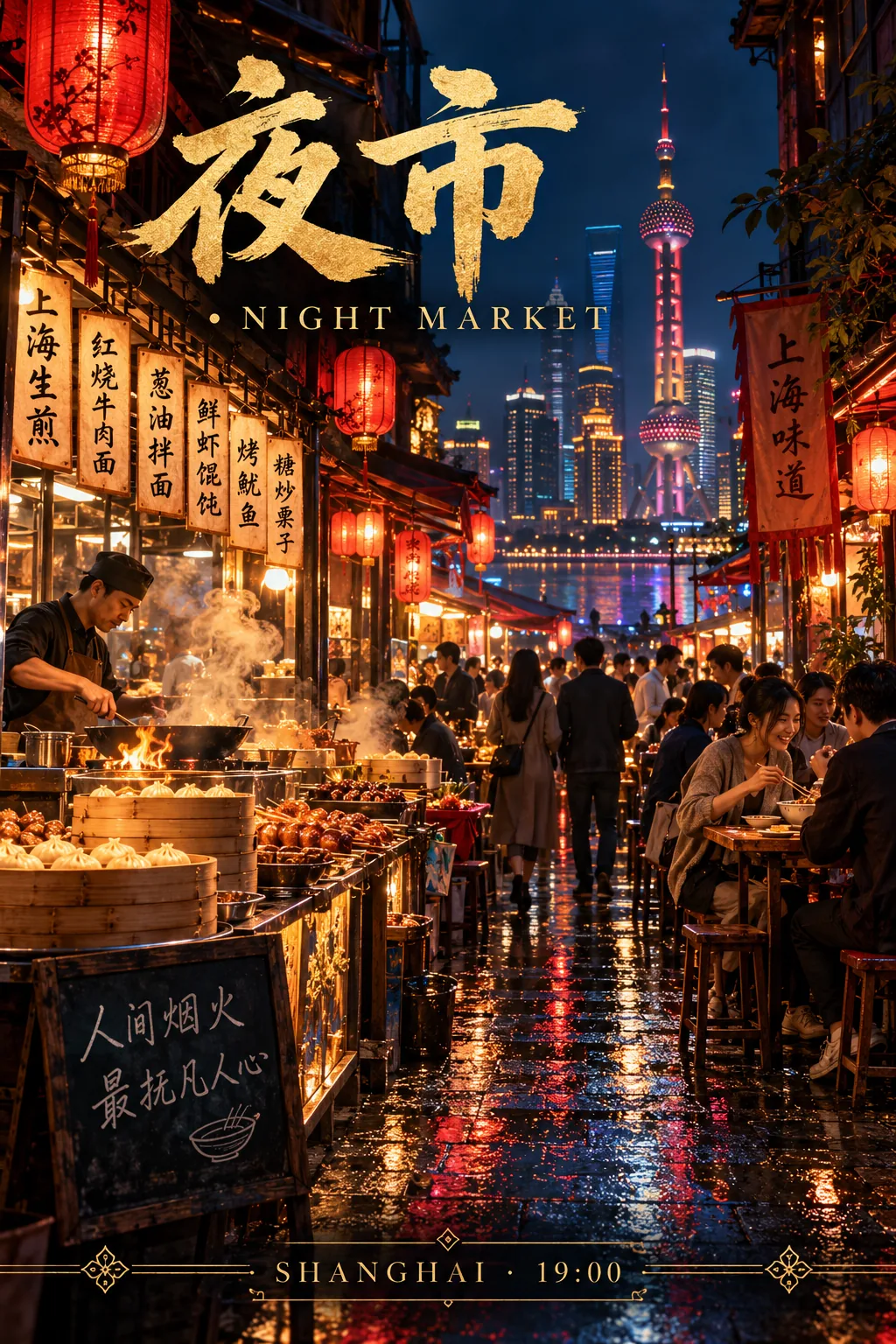 Shanghai night market
