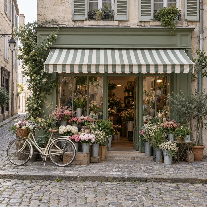 Turn a real storefront into a 3D diorama — Before